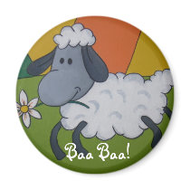 Sheepy Fridge magnet