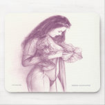 "SHEER ELEGANCE"  Pinup girl mouse pad