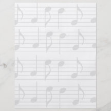 Sheet Music Full Color Flyer
