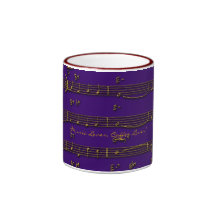 SHEET MUSIC Music Lover, Coffee Lover Mugs