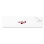 Sheffield Alabama Classic Design bumper stickers