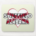 Sheffield, Alabama mousepads