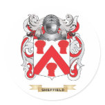 Sheffield Coat of Arms (Family Crest) stickers
