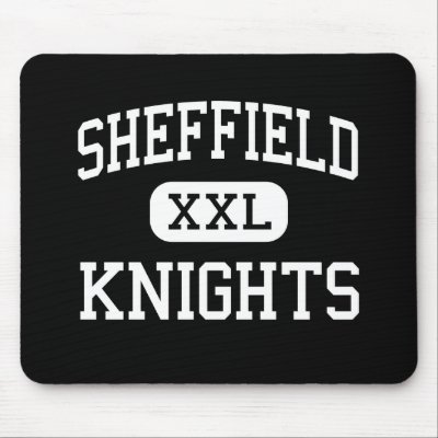 Sheffield - Knights - High - Memphis Tennessee Mousepad by customteamsportswear