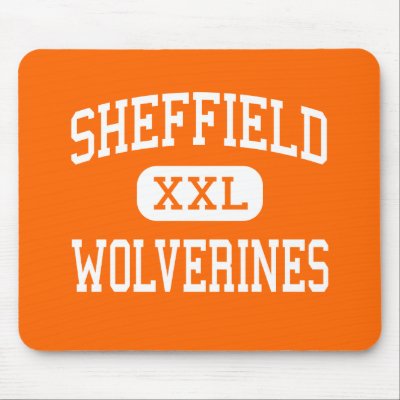 Sheffield - Wolverines - Area - Sheffield Mouse Pads by customteamsportswear