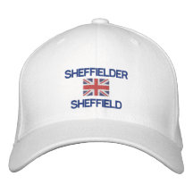 Sheffielder Sheffield British Flag Embroidered Hat