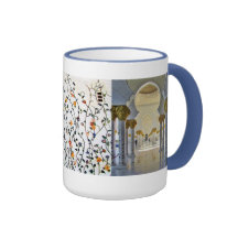 Sheikh Zayed Grand Mosque Corridor Coffee Mugs