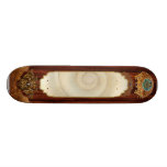 Shell - Conchology - White Spiral Skate Boards