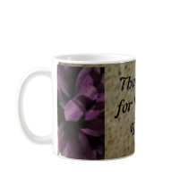 Shell stone and flowers mugs