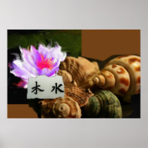 shell zen posters