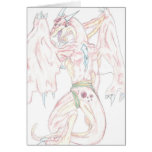 Shellis Jewelled Dragon (Blank) Notecard