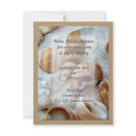 shells party invite invitations