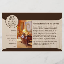 Shelly's Home Project 8.5"x5.5" Fliers Flyer