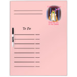 Shelter Cat Dry-Erase Board