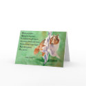 Sheltie Agility Poem cards
