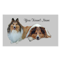 Sheltie Breeder Business Card