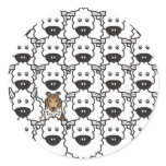 Sheltie in the Sheep Sticker