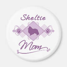 Sheltie Mum Fridge Magnet