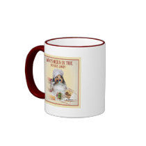 Sheltie Who's Been In Cookie Jar Momma's Helper Mugs