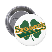 Shenanigan's Pinback Buttons