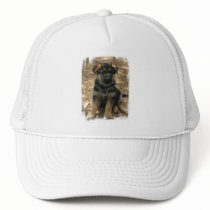 Shepherd Puppy  Baseball Hat