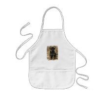 Shepherd Puppy  Children's Apron