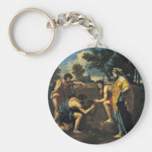 Shepherds In Arcadia (Et In Arcadia Ego), Keychain