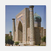Sher-Dor Madrasah: Aiwan Magnet
