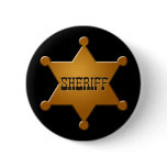 Sheriff Badge - button