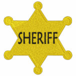 Sheriff Embroidered Shirt embroidered shirts