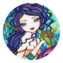 Sherriella Mermaid Fantasy Fairy Turtle stickers