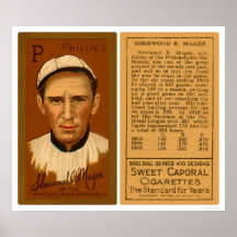Sherry Magee Phillies Baseball 1911 Posters