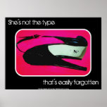 'She's not the type' Poster posters