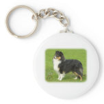 Shetland Sheepdog 9B055D-06 keychains