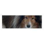Shetland Sheepdog Bookmark Business Card Templates