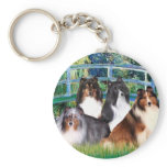 Shetland Sheepdog (four) - Bridge keychains