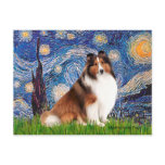Shetlanld Sheepdog 7 - Starry Night postcards