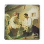Shevchenko's Painting - A Rural Family magnets