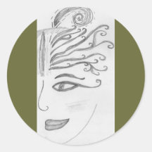 shhaa-woman stickers