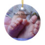 Shhh Baby Sleeping Hanging Ornaments Baby Feet