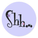 Shhh... stickers
