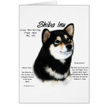 Shiba Inu (blk/tan) History Design