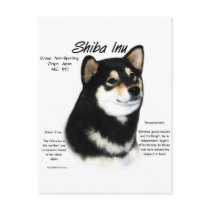 Shiba Inu (blk/tan) History Design