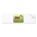 Shiba Inu bumper stickers