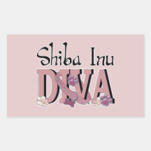 Shiba Inu DIVA Sticker