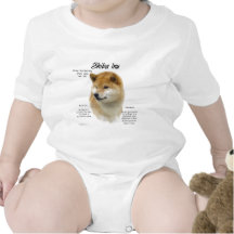 Shiba Inu History Design T Shirts
