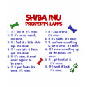 SHIBA INU Property Laws 2 t-shirts