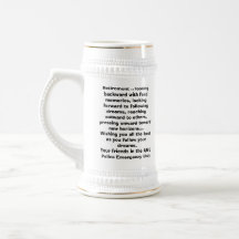 Shield 3x3, Retirement .. looking ... - Customised Coffee Mug