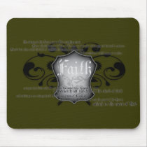 Shield of Faith (armour of God) mousemat