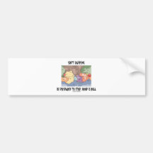 Shift Happens Be Prepared To Stop, Drop & Roll Bumper Stickers